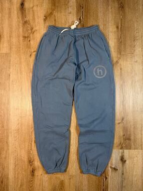 Hidden NY Core Logo Sweatpants Sea Ink Men’s Size L Brand New